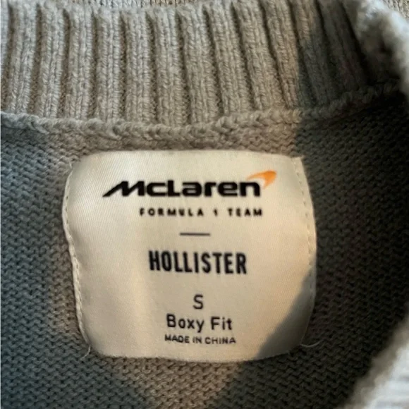 Hollister McLaren Formula 1 Sweater - Picture 2 of 2